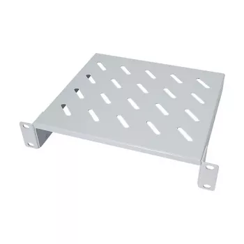 Logilink ACT111 Półka wspornikowa 200 mm 1U szara do szafy rack