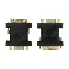 LogiLink AD0001 DVI-I na VGA Adapter, DVI-I Męski na HD15 Żeński, 1080p, Czarny