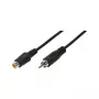 LogiLink przedłużacz audio RCA męski na RCA żeński, 10 m, czarny