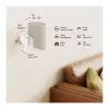LogiLink BP0207W Uchwyt ścienny do głośników Sonos Era 100 i Era 300, biały, maks. 5 kg