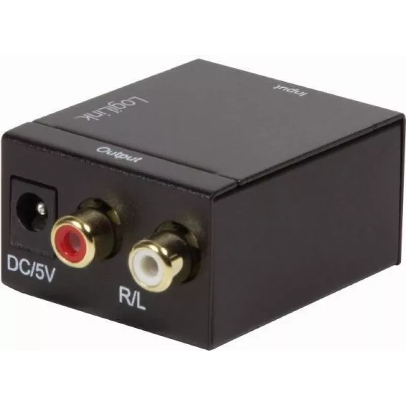 LogiLink CA0100 konwerter audio cyfrowo-analogowy (SPDIF/koncentryczny na RCA stereo)
