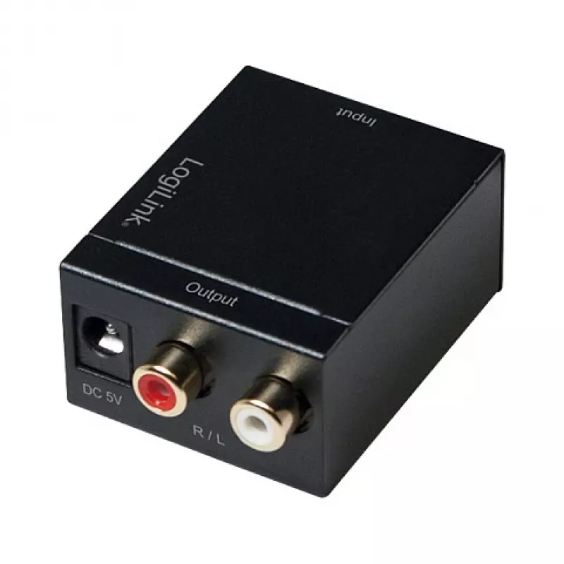 LogiLink CA0100 konwerter audio cyfrowo-analogowy (SPDIF/koncentryczny na RCA stereo)