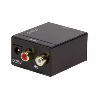 LogiLink CA0100 konwerter audio cyfrowo-analogowy (SPDIF/koncentryczny na RCA stereo)