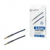 LogiLink CA10030 Premium 3.5mm TRS Męski-Męski Kabel Audio, Metalowe Złącza, Niebieski, 0.3m