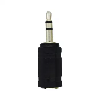 LogiLink CA1102 Audio Adapter - Stereo Mini Jack Plug (M) to 2x Stereo Jack Socket (F) - 0.2m - Black