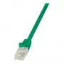 LogiLink Cat.5e U/UTP Kabel krosowy 0.5m Zielony
