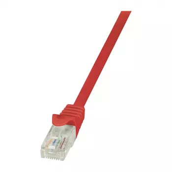 LogiLink Cat.5e U/UTP Kabel krosowy 2 m czerwony