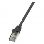 Logilink Cat.6 F/UTP Kabel Krosowy, Czarny, 10m, EconLine