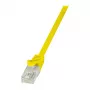 LogiLink Kabel krosowy kat.6 U/UTP, 1,5 m, żółty, EconLine