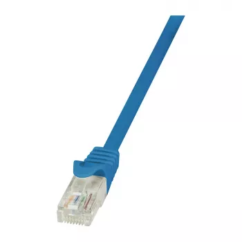 LogiLink Cat.6 U/UTP Kabel krosowy, RJ45, 1,5 m, niebieski, EconLine
