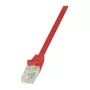 LogiLink Kabel krosowy Cat.6 U/UTP, RJ45, czerwony, 7,5 m, EconLine