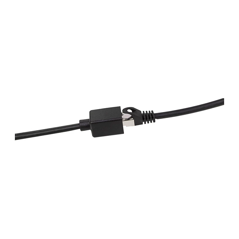 LogiLink Cat.6A Premium Przedłużacz kabla krosowego, S/FTP, czarny, 3 m