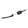 LogiLink Cat.6A Premium Przedłużacz kabla krosowego, S/FTP, czarny, 3 m