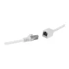 Logilink Cat.6A S/FTP Premium Patch Cable Extension - Biały, 5m (RJ45 męski do żeńskiego)