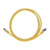 LogiLink Cat.6A S/FTP Ultraflex Kabel krosowy, certyfikat GHMT, żółty, 0,25 m