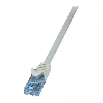 LogiLink Cat.6A U/UTP Kabel krosowy RJ45, 0,25 m, szary, EconLine