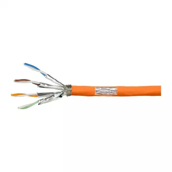LogiLink Cat.7 1000 MHz Kabel instalacyjny 23 AWG S/FTP 50m, pomarańczowy