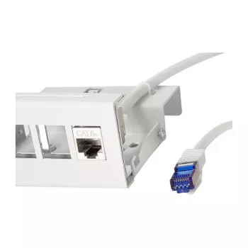 Logilink CC5052S Kabel krosowy Cat.6A S/FTP Consolidation Point 2m szary