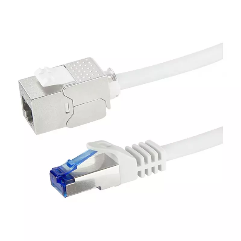 LogiLink CC5102S Cat.6A S/FTP RJ45 Patch Cable – 15 m, Grey (Consolidation Point)