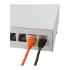 Logilink Consolidation Point Box 8-Port, Desk/Wall/Rail Mounting, Grey