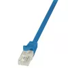 LogiLink CP1026U Cat 5e U/UTP Kabel krosowy, 0,5 m, niebieski, bez zaczepów