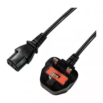 Logilink CP121 Power Cable - BS 1363 (UK) do IEC C13, 1.8 m, czarny