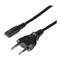 LogiLink CP145 kabel zasilający Europlug do IEC C7 1,8 m czarny