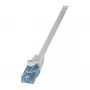 LogiLink CP3022U EconLine Cat.6A U/UTP Kabel krosowy, RJ45, 0.5m, Szary