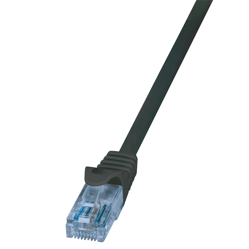 LogiLink CP3073U Cat.6A U/UTP Kabel krosowy, RJ45, 3,5 m, czarny