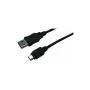 Przedłużacz USB 2.0 LogiLink CU0014, USB-A męski do Mini-USB-B męski, 1,8 m, czarny