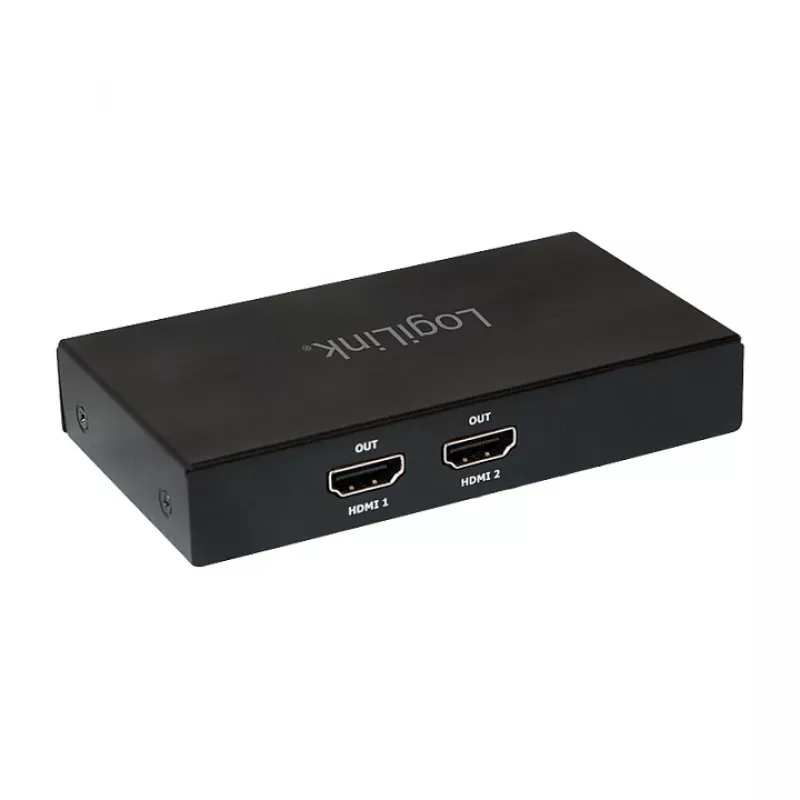 LogiLink DisplayPort Splitter 1x2 Mini DP do 2x HDMI 4K 30Hz HDCP