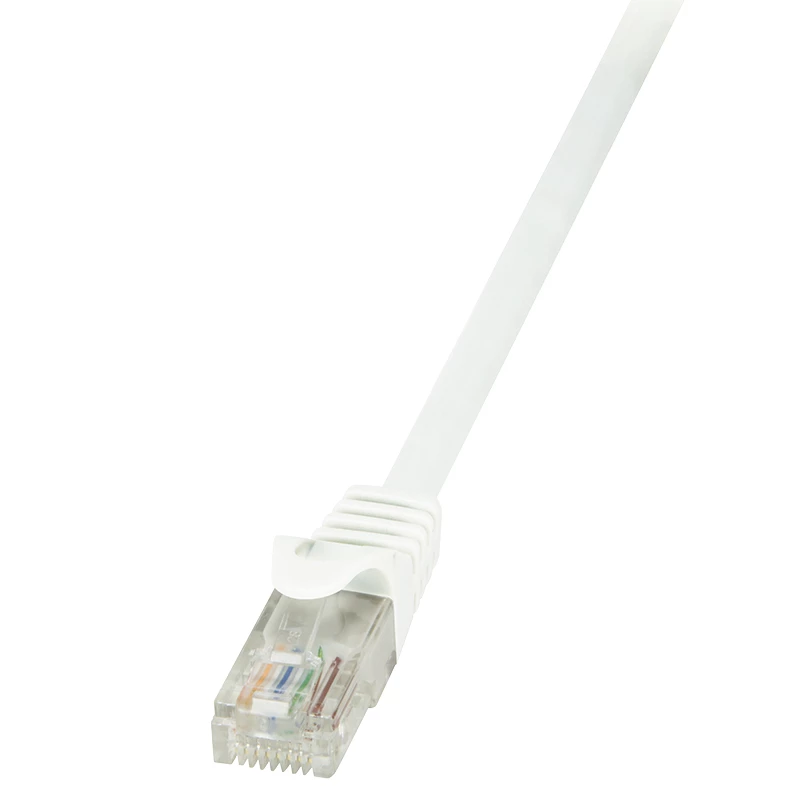 LogiLink EconLine Kabel krosowy Cat.6 U/UTP, RJ45, 1,5m, biały