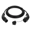 LogiLink Kabel do ładowania samochodów elektrycznych Typ 2, 11 kW, 3-fazowy, 20 A, 10 m, czarny