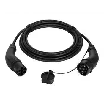 LogiLink Kabel do ładowania samochodów elektrycznych Typ 2, 11 kW, 3-fazowy, 20 A, 10 m, czarny