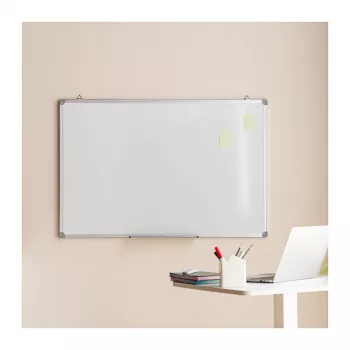 LogiLink EO0058 Magnetyczna tablica suchościeralna 90x60 cm, lakierowana stal, montaż na ścianę
