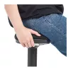 LOGILINK EO0071 Ergonomiczny stołek balansowy z regulacją wysokości, pomarańczowy – nośność 120 kg, sprężyna gazowa