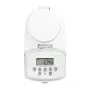 LOGILINK ET0008 Cyfrowy zegar sterujący do użytku zewnętrznego - IP44, 10 programów ON/OFF, 16A/3680W, Schuko (typ F), czarno-szary