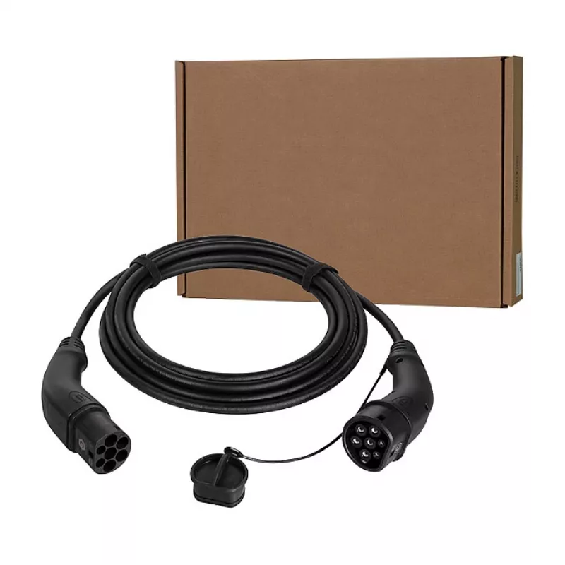 LogiLink kabel do ładowania EV, Type 2, 3-fazowy, 32 A, 22 kW, 7,5 m