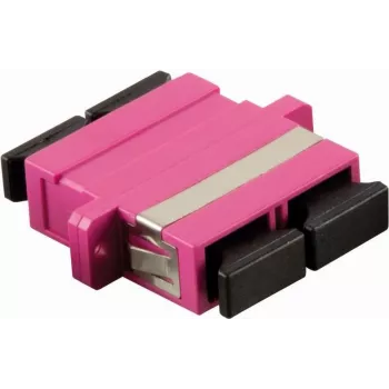 LogiLink FA01SC4 Złącze światłowodowe SC/SC Duplex Multimode, Beżowe