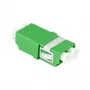 LogiLink FA03LC5 Adapter światłowodowy LC Duplex, bezkołnierzowy, zielony – 12 sztuk