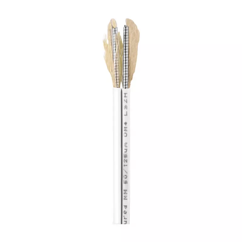 LogiLink FC0LC10 Stalowy pancerz OS2 Duplex LC/APC do LC/APC kabel światłowodowy, 10 m, biały