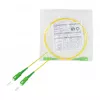 LogiLink Fiber Optic Patch Cable – Simplex, OS2 SM G.657.A2, SC/APC do SC/APC, 1 m, Żółty