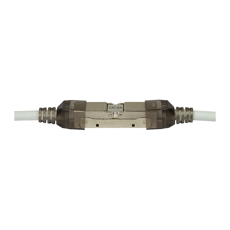 Wtyk RJ45 LogiLink Field-Terminable Cat.6A STP 10G, bez narzędzi IDC, odlew cynkowy, AWG 22-26, srebrny