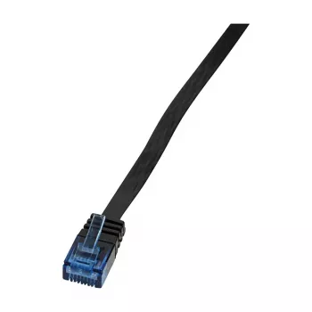 LogiLink Flat Cat.5e U/UTP Patch Cable, RJ45, 20 m, Czarny