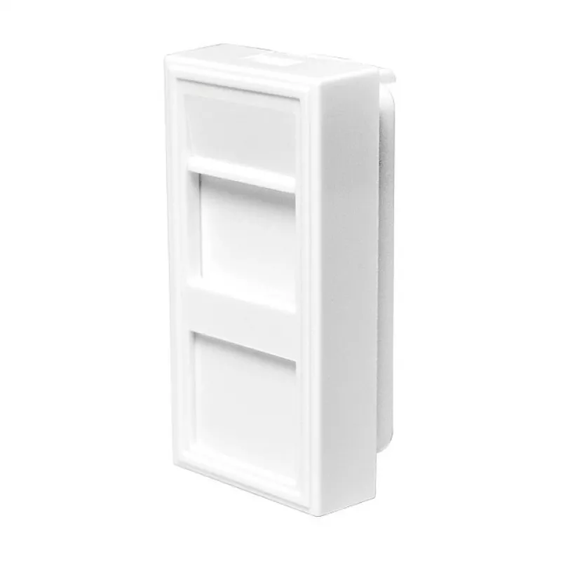 LOGILINK Wkładka modułowa do ramek francuskich 22,5x45 mm, biała