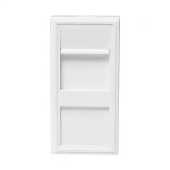 LOGILINK Wkładka modułowa do ramek francuskich 22,5x45 mm, biała