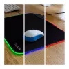 LOGILINK ID0183 Podkładka pod mysz gamingowa z diodami RGB LED, 350x260mm, 3mm miękka, czarna