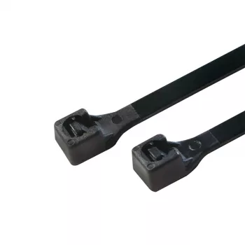 LogiLink KAB0001B Standardowe opaski kablowe, 10 cm, czarne, nylon, opakowanie 100 szt.