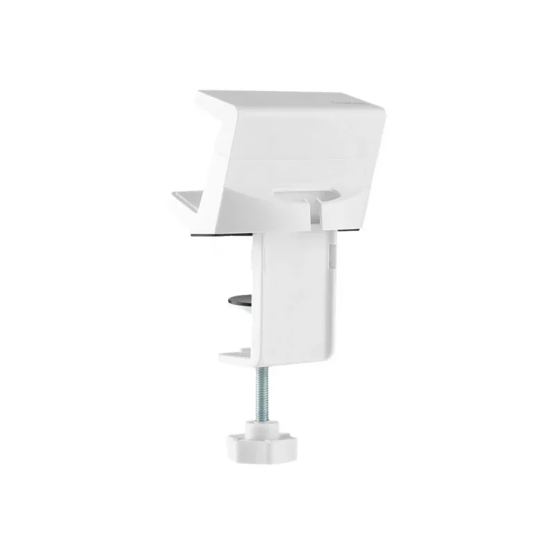 LOGILINK KAB0067 Organizer kabli montowany na krawędzi stołu – stal czarna, 600 mm
