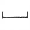 LOGILINK KAB0094 Organizer na kable pod biurko, montaż zaciskowy, rozsuwany, metalowy, czarny